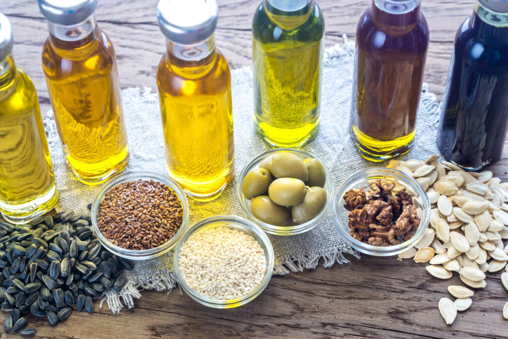 A selection of Pasolivo olive oils and seasonings